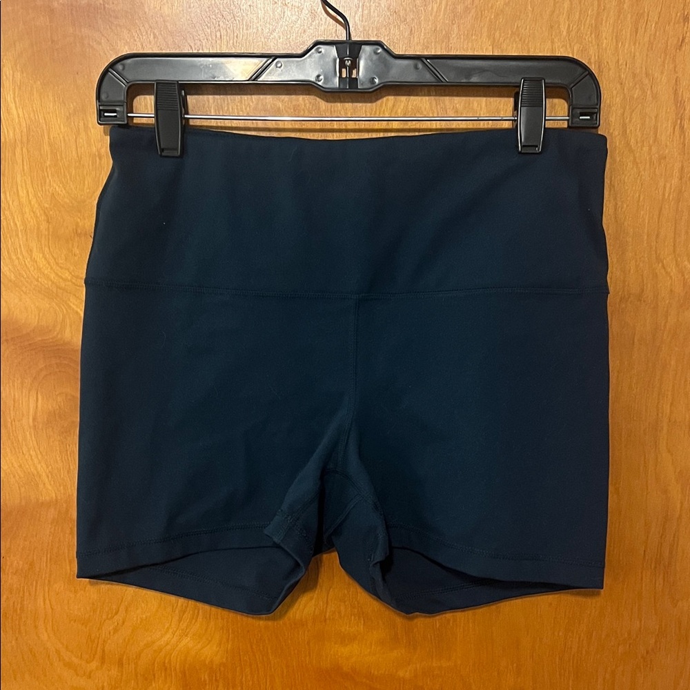 Yogalicious dark teal bike shorts
